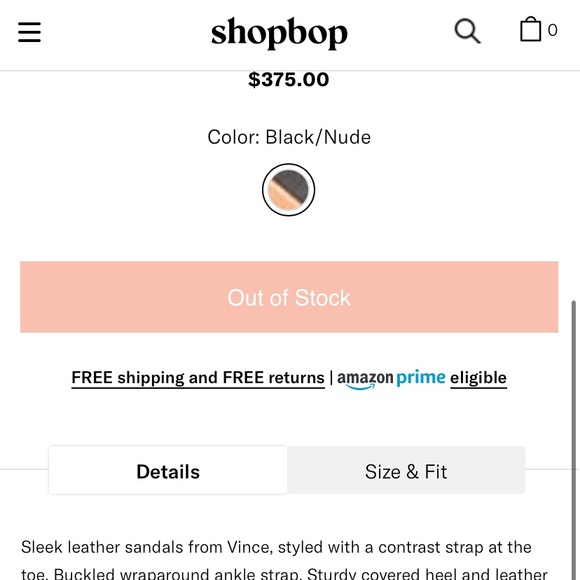 Vince 🖤 Alexa leather sandal heels Shopbop $375 - Picture 2 of 8